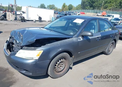 2009 Hyundai Sonata Gls from USA, damaged, VIN 5NPET46C59H551479